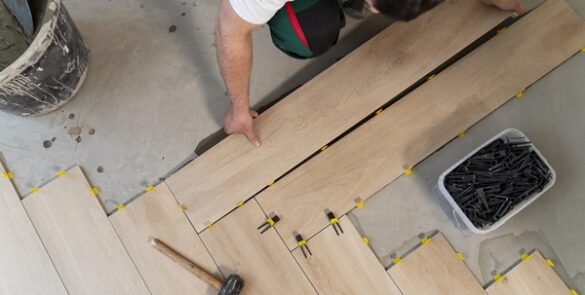 Flooring installation without mess in luxury homes