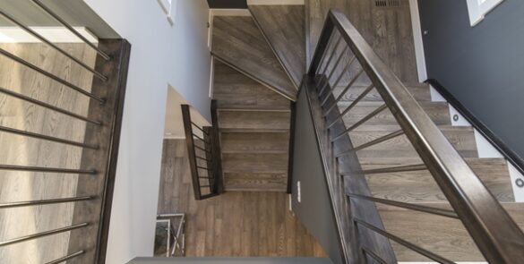 Hardwood Giant Stairs with warm premium craftsmanship